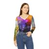 “6.43” Women’s Long Sleeve Shirt - Image 3